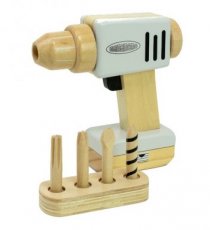 000.001.966 Mamamemo Wooden Toy Drilling Machine