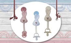 Trudi Cremino collection pacifier holder