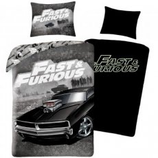 The Fast and the Furious Duvet cover 1 person Glow in the dark
