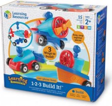 Learning Resources 1-2-3 Build it Car Plane Boat