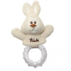 000.003.485 Trudi baby Teething Ring Rabbit Ivory