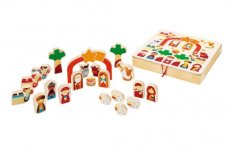 Sevi wooden play puzzle Christmas