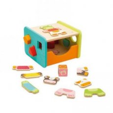 Sevi 2 in 1 puzzle and sorting cube Farm