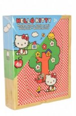 Puzzle en bois Hello Kitty 4 puzzles