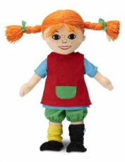 Pippi Longstocking cuddly toy doll 18 cm