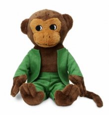 000.003.880 Pippi Longstocking cuddly toy The monkey Mr Nilsson 16 cm