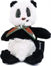 000.004.251 Les Deslinglos cuddly toy 22 cm Panda