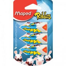 Maped Gomme Rabbids 3-pack