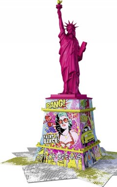 Alternatief voorstel Op de grond rouw Ravensburger 3D puzzel Vrijheidsbeeld New York Pop Art Edition 108st -  Girls Boys & Toys