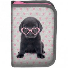 000.000.404 Studio Pets Pink Glasses Pencil Case (not filled)