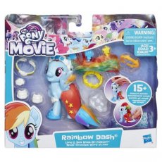 000.000.860 My Little Pony The Movie Rainbow Dash Land & Sea Snap on Fashion