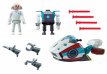 000.001.452 Playmobil 9003 Super 4: Skyjet avec Dr. X et robot