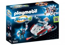 000.001.452 Playmobil 9003 Super 4: Skyjet with Dr. X & robot
