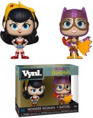 Funko Vynl 2- Pack DC Comics Bombshells Wonder Woman + Batgirl Japan