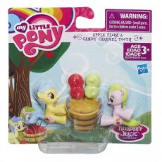 000.002.406 Apple Flora & Candy Caramel Tooth My Little Pony Friendship is Magic Collection figure pack