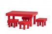 000.004.858 Pippi Longstocking Furniture set red