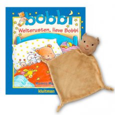 Coffret cadeau : Livre : Bonne nuit, cher Bobbi avec doudou LANGUE NÉERLANDAISE