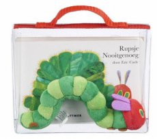 Gift set Book: Caterpillar Never Enough and hug DUTCH LANGUAGE