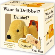 Gift box with book Where is Dribble and hug DUTCH LANGUAGE