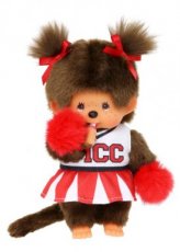 000.006.722 Monchhichi meisje Cheerleader 20 cm