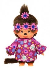 Monchhichi Meisje Flower Power 20 cm