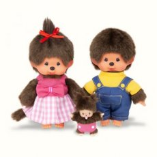 Monchhichi set Famille