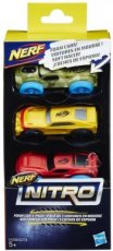 Nerf Nitro 3- pack auto's