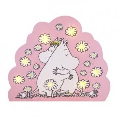 House of Disaster Moomin roze wolklicht