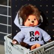 000.006.608 Monchhichi Garçon ROCK 20 cm