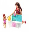 000.002.512 Barbie Babysitters Playset Bath time
