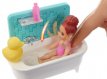 000.002.512 Barbie Babysitters Playset Bath time